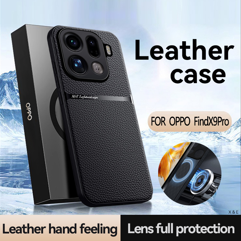 Camera Leather Case - Для OPPO Find X9 Pro X9