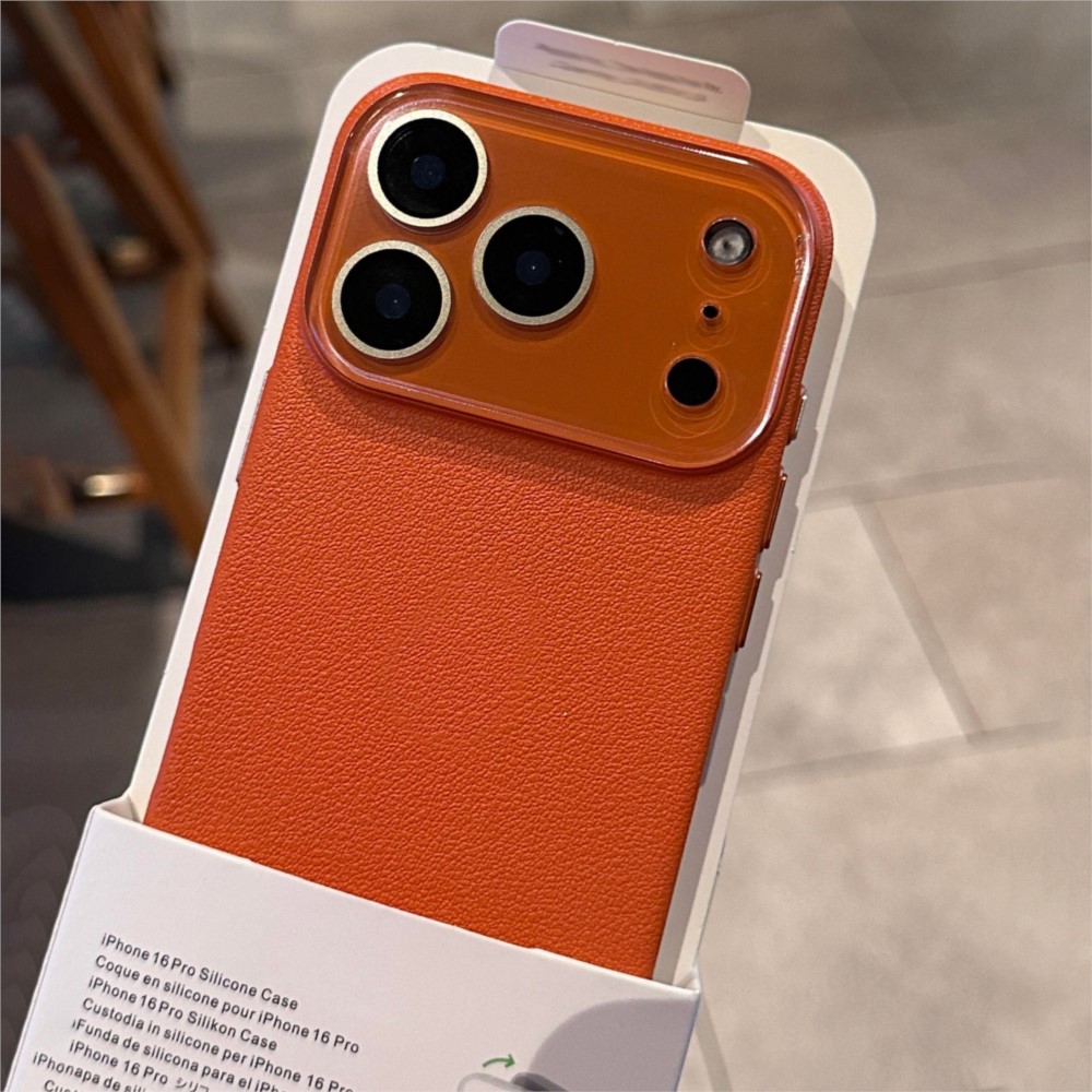 Camera Leather Case - Роскошный жесткий стеклянный чехол для камеры