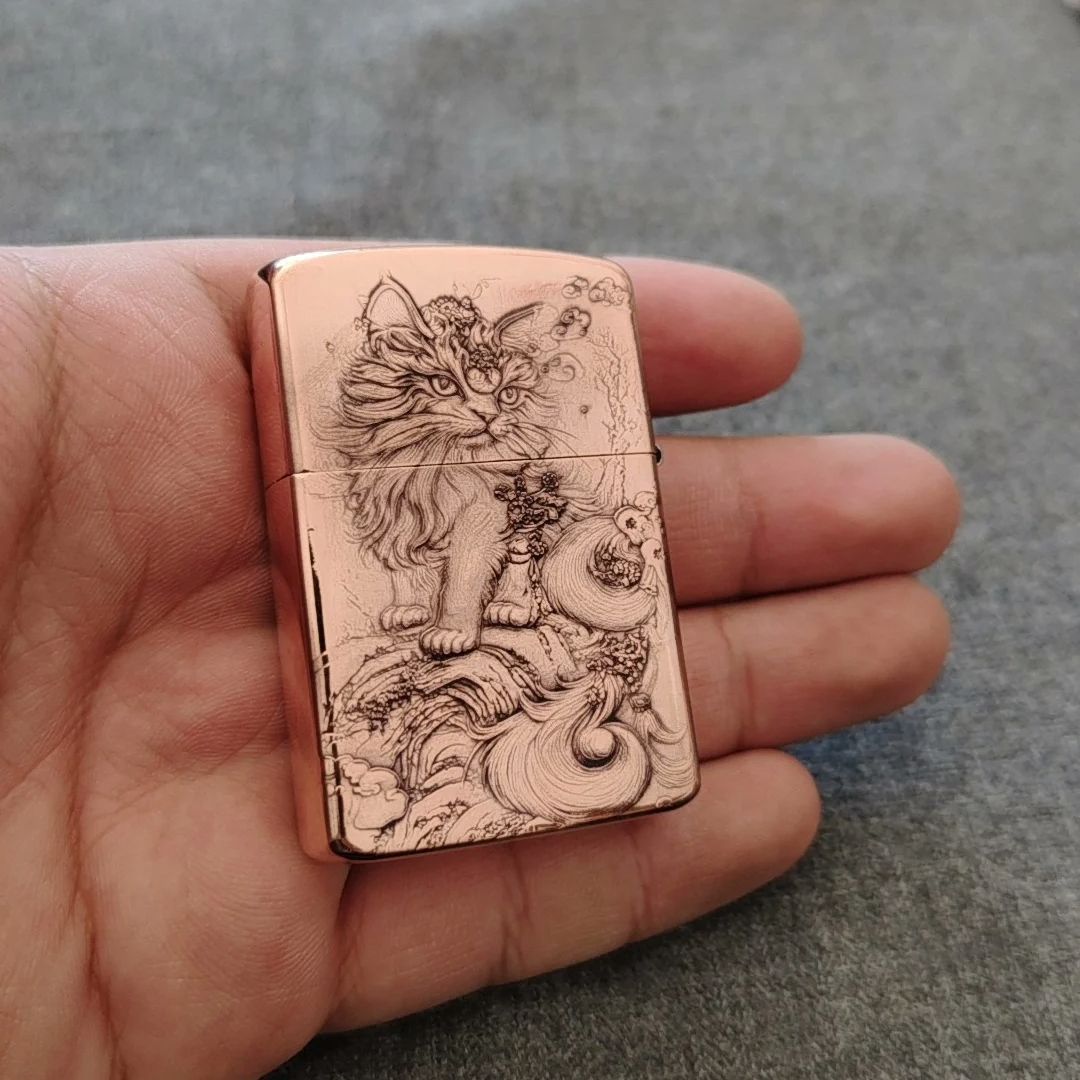 Медная газовая зажигалка с тис – обзор и цена Vintage Collectible Lighters