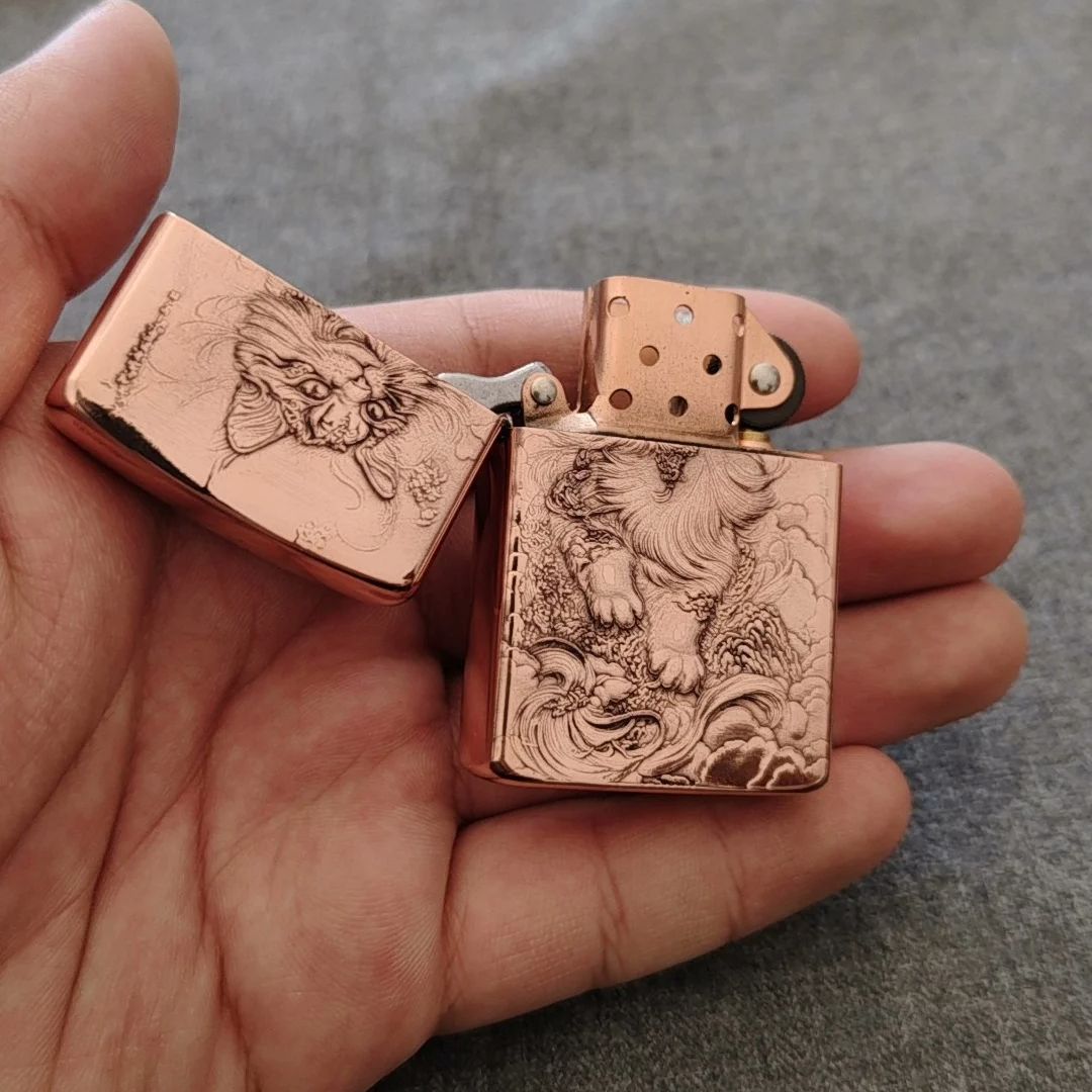 Медная газовая зажигалка с тис – обзор и цена Vintage Collectible Lighters