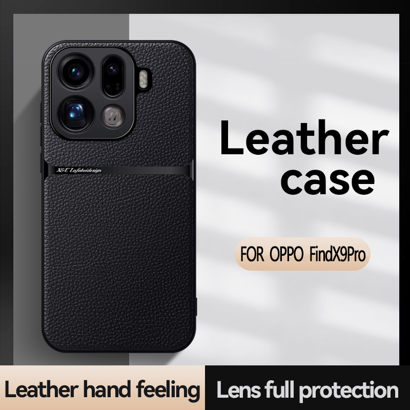 Для OPPO Find X9 Pro X9 чехол  – обзор и цена Camera Leather Case