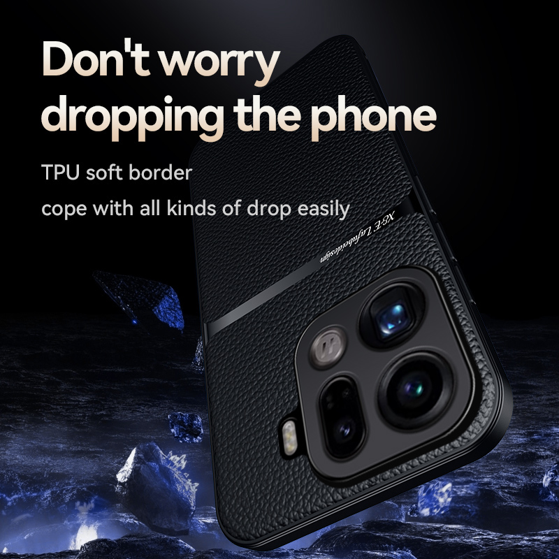 Для OPPO Find X9 Pro X9 чехол  – обзор и цена Camera Leather Case