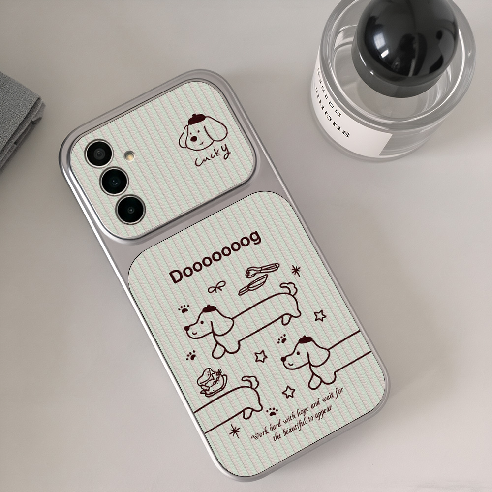 Чехол для телефона Samsung A56 – обзор и цена Camera Leather Case