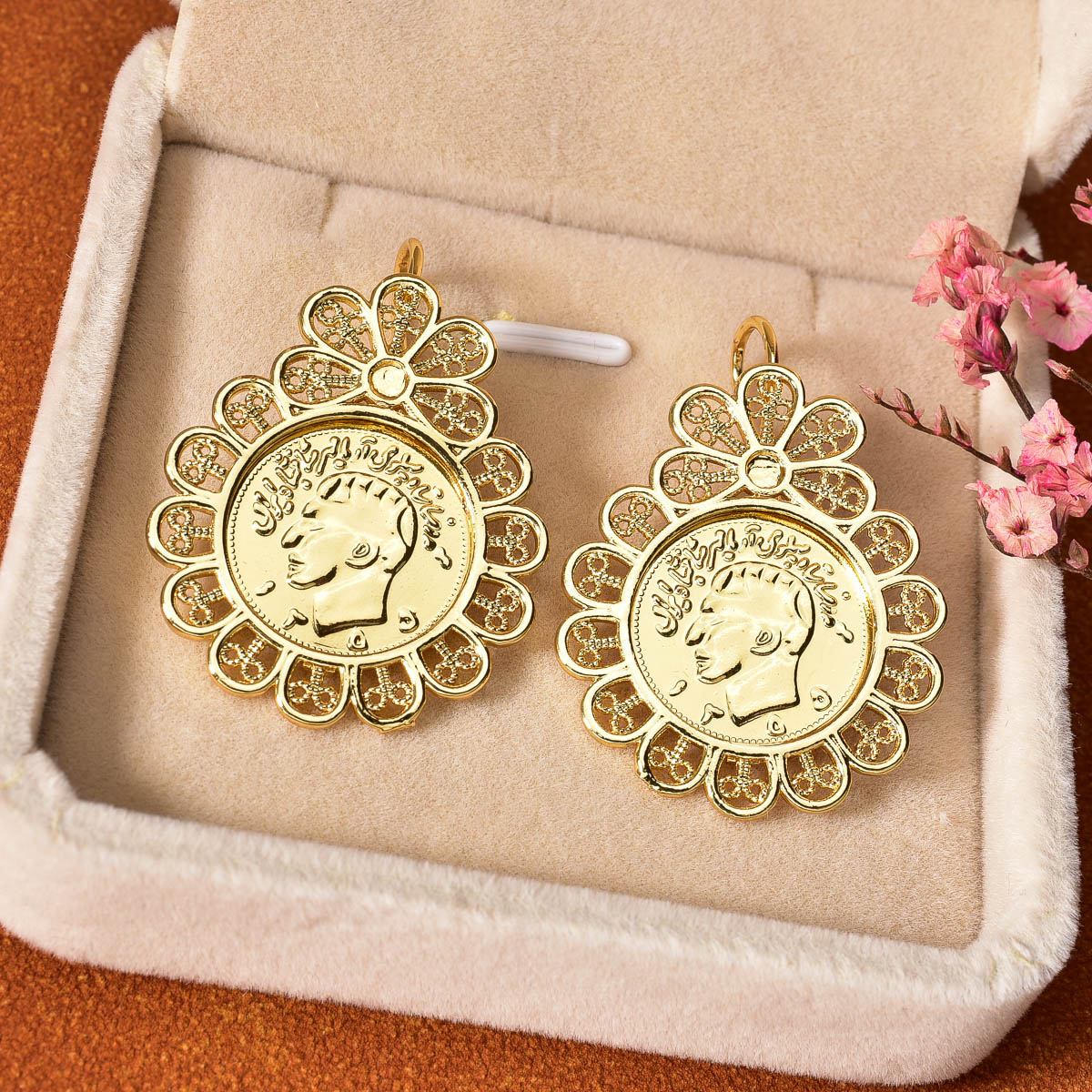 Серьги-гвоздики с монетами и м – обзор и цена Vintage Collectible Coins