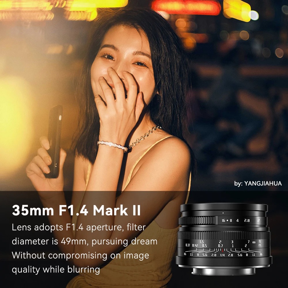 7artisans 35 мм F1.4 Mark II A – обзор и цена Film Camera 35Mm