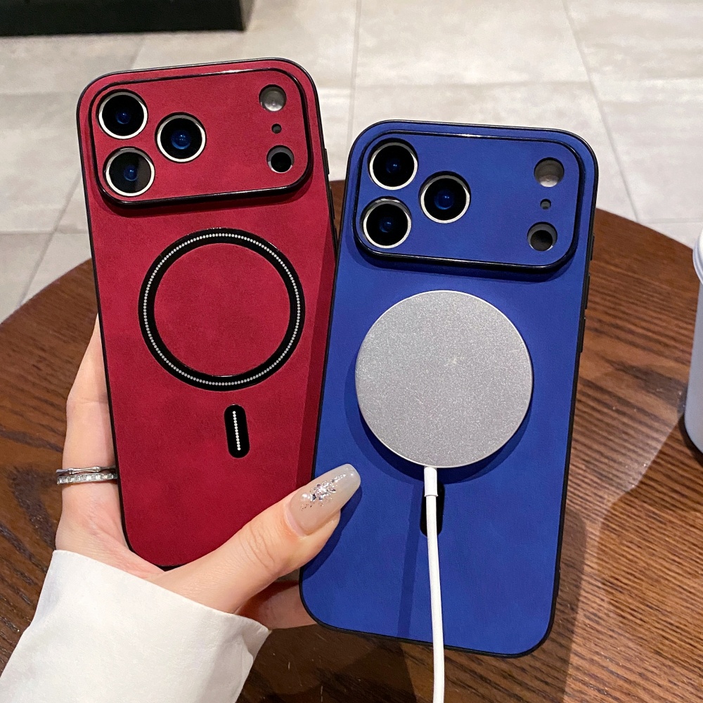 Матовый кожаный магнитный чехо – обзор и цена Camera Leather Case